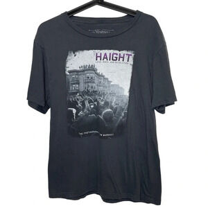 Jim Marshall Clothing Men's The Haight Tshirt Charcoal